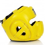 Боксерский шлем Fairtex (HG-14 yellow)